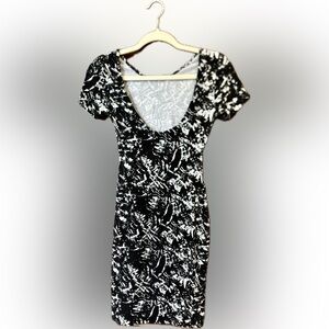 Backless Cotton Tee Tshirt Dress Distressed Vibe